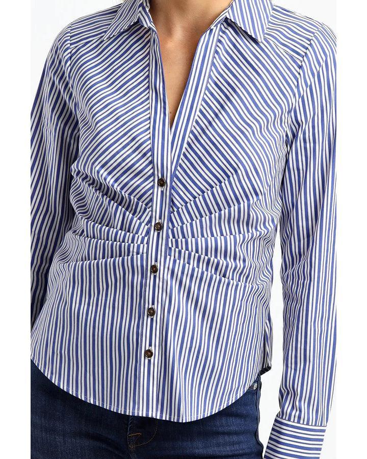 Veronica Beard - Joelle Ruched Shirt