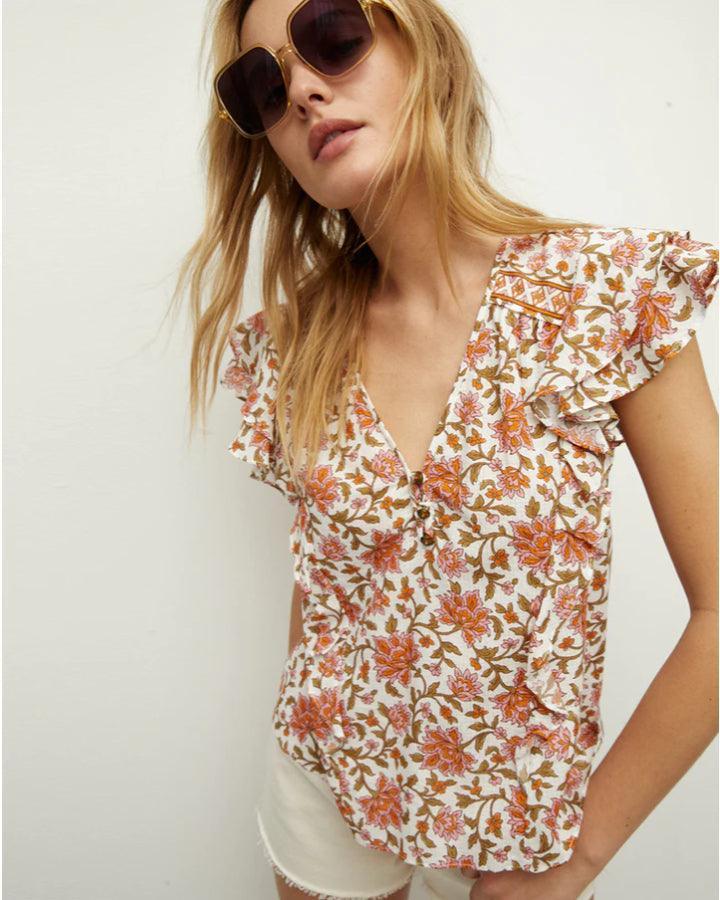 Veronica Beard - Joi Floral Top