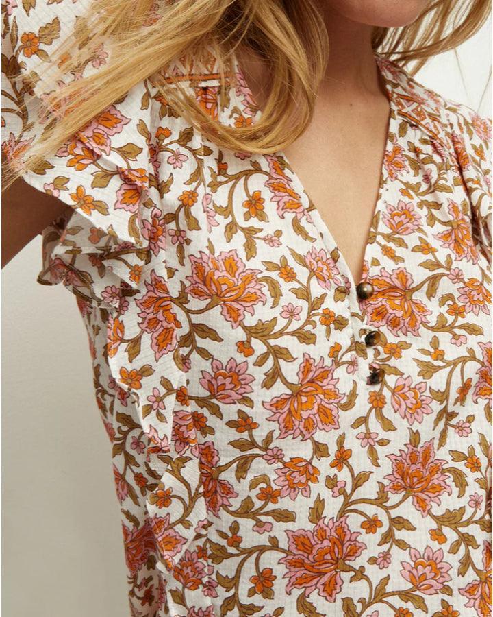 Veronica Beard - Joi Floral Top