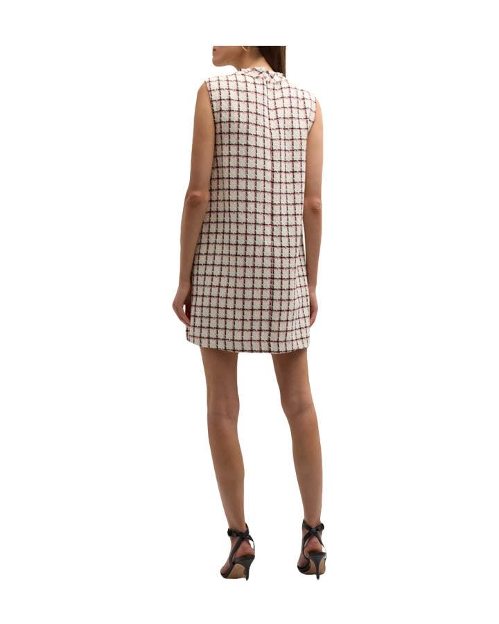 Veronica Beard - Laurel Tweed Check Mini Dress