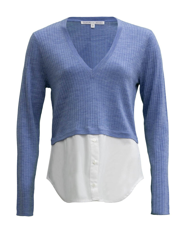 Veronica Beard - Lydia Mixed Media Pullover