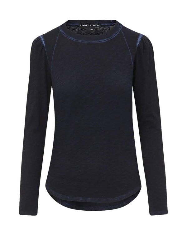 Veronica Beard - Mason Baseball Tee Navy