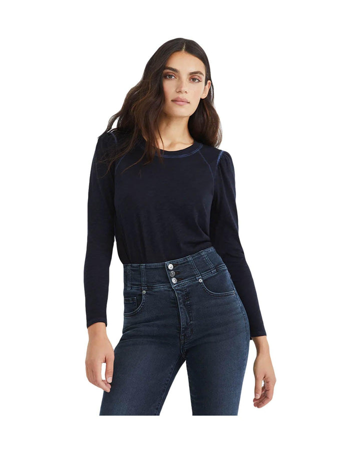 Veronica Beard - Mason Baseball Tee Navy