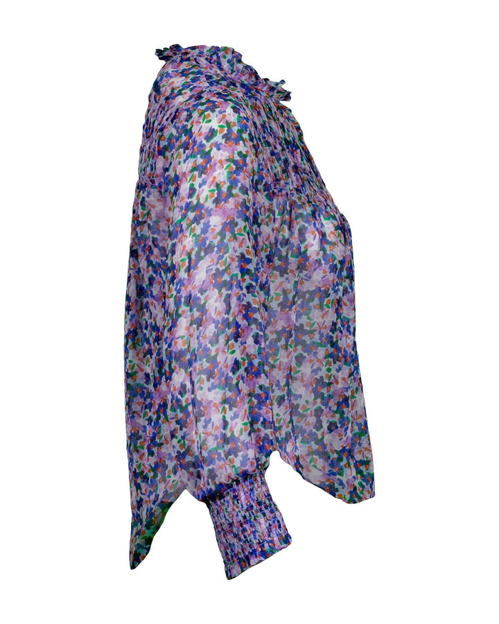 Veronica Beard - Mertie Printed Blouse