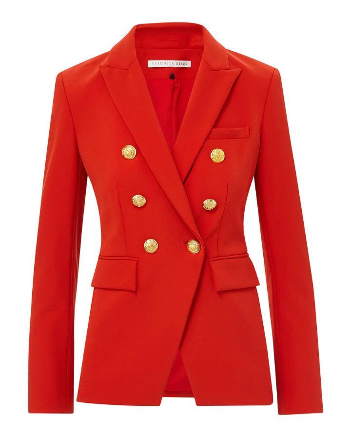 Veronica Beard - Miller Dickey Jacket Flame Red