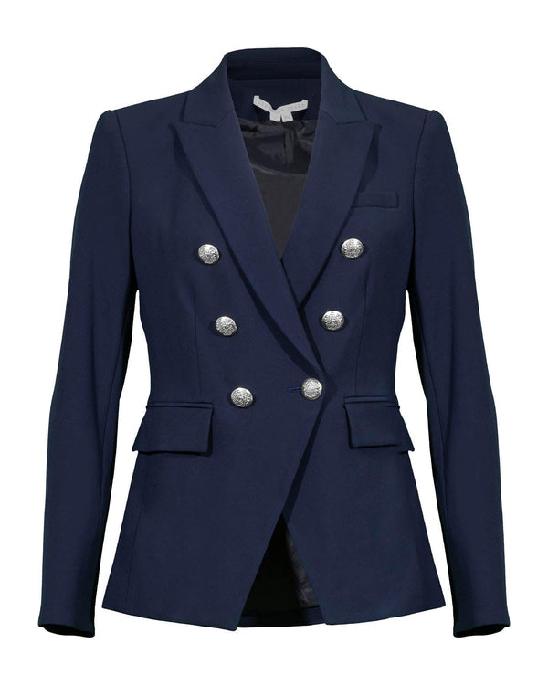 Veronica Beard - Miller Dickey Jacket Navy-Silver