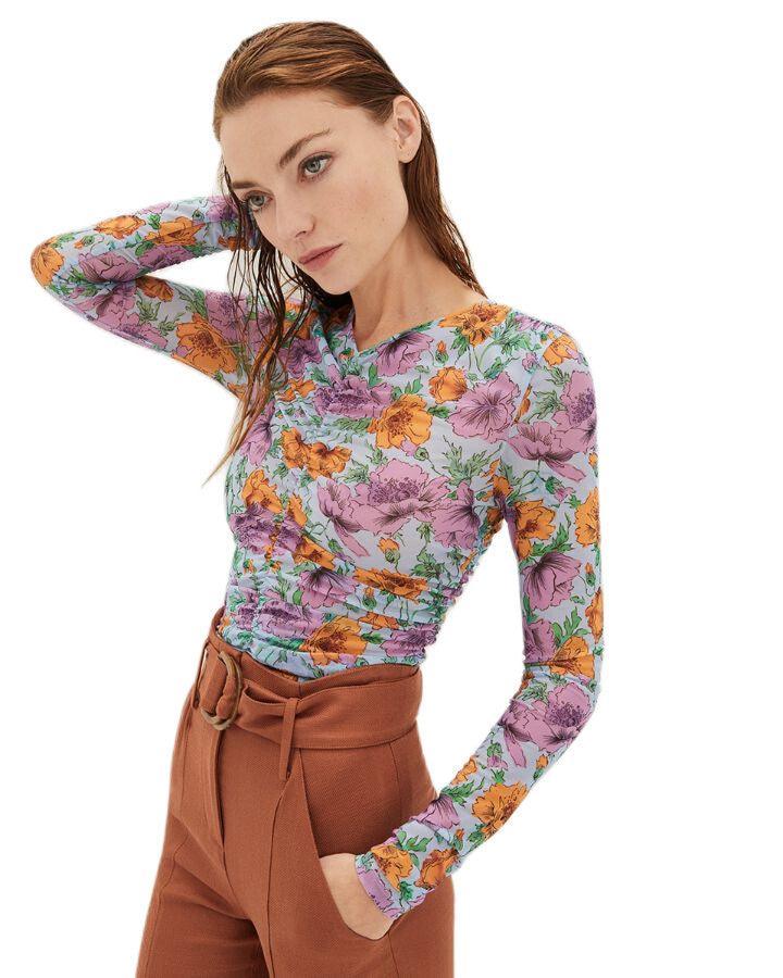 Veronica Beard - Myrna Floral Top