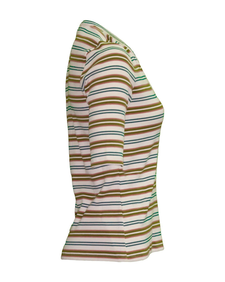 Veronica Beard - Ophelie Striped Henley top