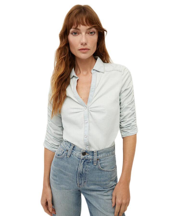 Veronica Beard - Porta Light Wash Shirt