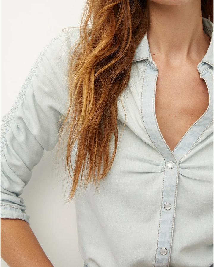 Veronica Beard - Porta Light Wash Shirt