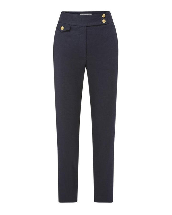 Veronica Beard - Renzo Pant Navy-Gold / Black-Silver