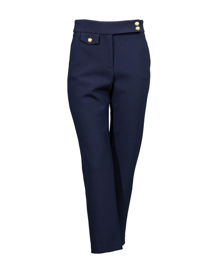 Veronica Beard - Renzo Pant Navy-Gold / Black-Silver