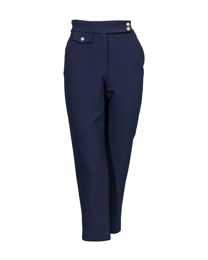 Veronica Beard - Renzo Pant Navy-Silver