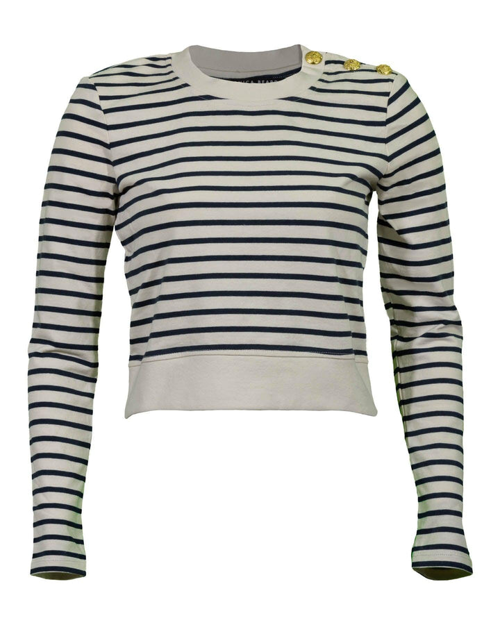 Veronica Beard - Samson Striped Top