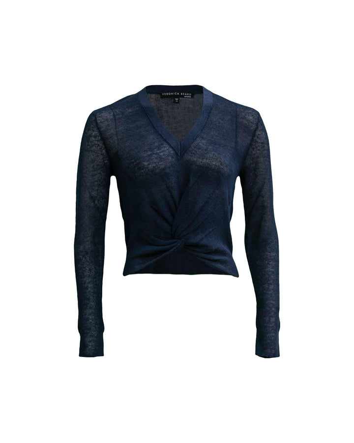 Veronica Beard - Soren Twist-Front Sweater