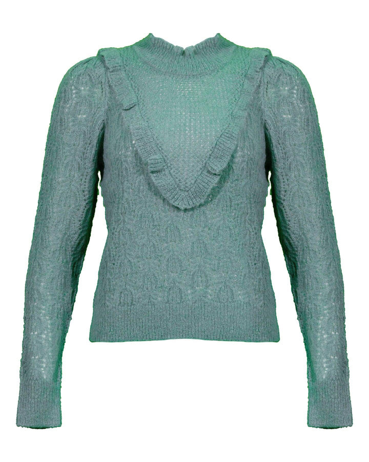 Veronica Beard - Sorina Ruffled Sweater