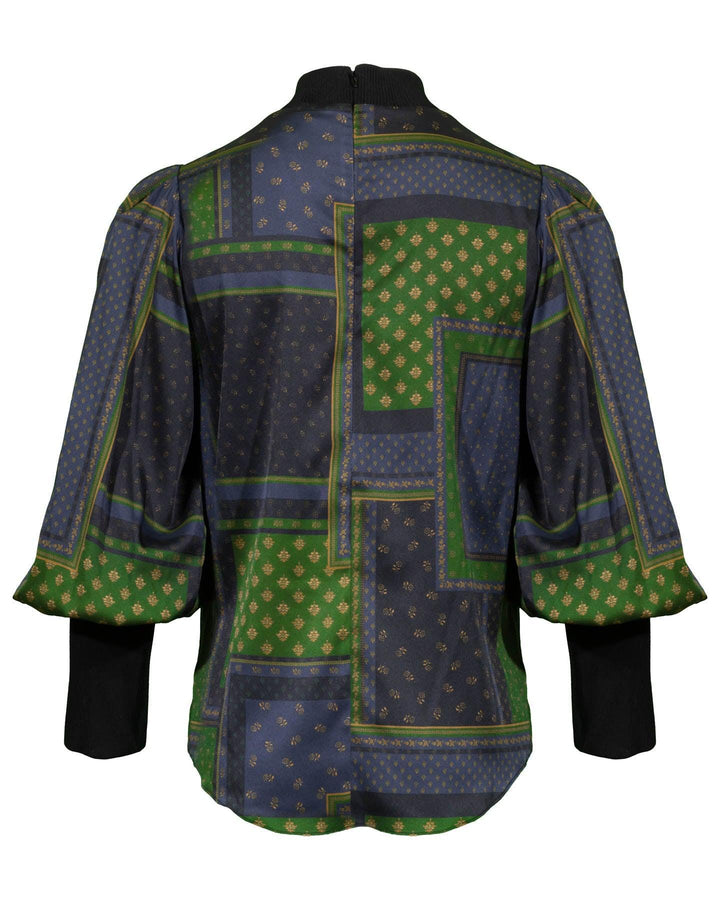 Veronica Beard - Sparrow Patch Print Top
