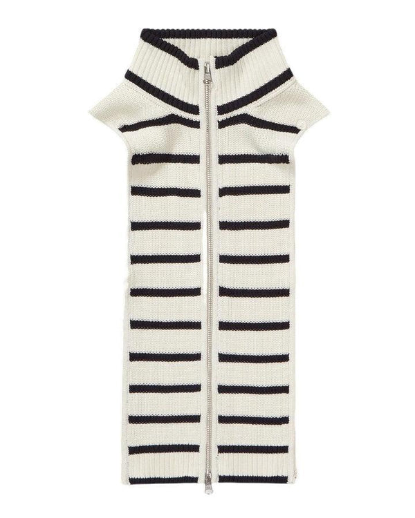 Veronica Beard - Tempest Striped Knit Dickey