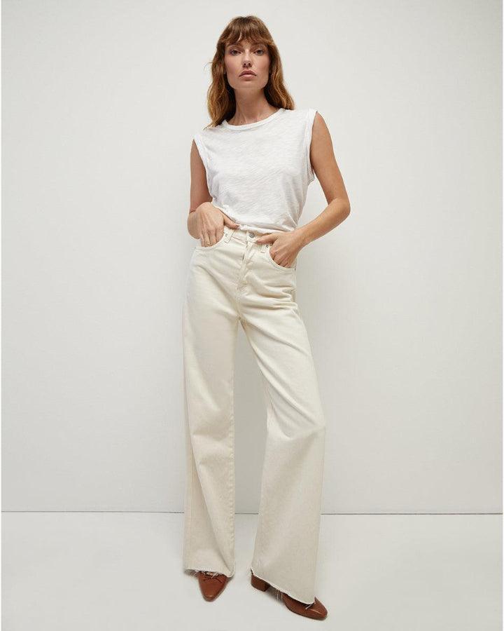 Veronica Beard - Veronica Beard Taylor High Rise Wide Leg Jeans
