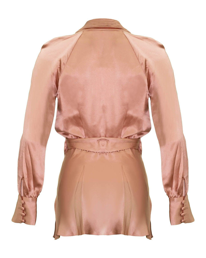 Veronica Beard - Viv Silk Wrap Top